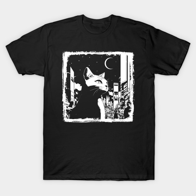 The Cats Shadows T-Shirt by Bongonation